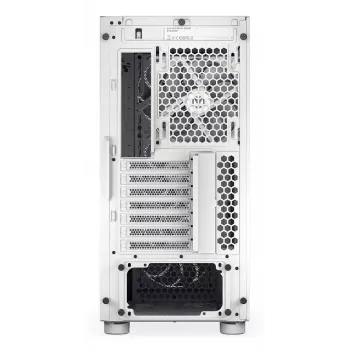 PC-Midi-Tower-Gehäuse ENDORFY ARX 500 ARGB Weiß – gehärtetes Glas, unterstützt ATX/Micro-ATX/Mini-ITX, 3x140 mm vorne + 1x140 mm hinten, 1×3,5-Zoll- + 6×2,5-Zoll-Einschübe