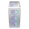 PC-Midi-Tower-Gehäuse ENDORFY ARX 500 ARGB Weiß – gehärtetes Glas, unterstützt ATX/Micro-ATX/Mini-ITX, 3x140 mm vorne + 1x140 mm hinten, 1×3,5-Zoll- + 6×2,5-Zoll-Einschübe