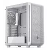 PC-Midi-Tower-Gehäuse ENDORFY ARX 500 ARGB Weiß – gehärtetes Glas, unterstützt ATX/Micro-ATX/Mini-ITX, 3x140 mm vorne + 1x140 mm hinten, 1×3,5-Zoll- + 6×2,5-Zoll-Einschübe