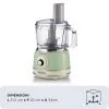 Küchenmaschine ARIETE Vintage Line 1781/04 — 1000 W, 2,1 L, Grün