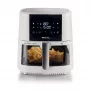Ariete 4630 Heißluftfritteuse 9L, 1300W, Fassungsvermögen 9L, Garkapazität 2,5kg, 8 voreingestellte Programme, Temperatur bis zu 200°, transparenter Korb zur Garfortschrittskontrolle, Weiß