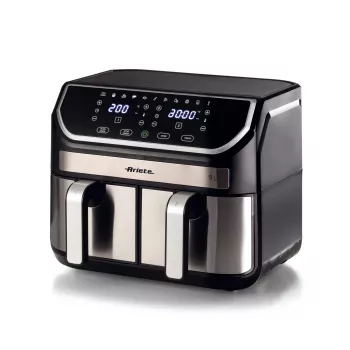 Heißluftfritteuse Ariete 4625/00 9 L 2100 W Schwarz Silber