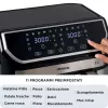 Heißluftfritteuse Ariete 4625/00 9 L 2100 W Schwarz Silber