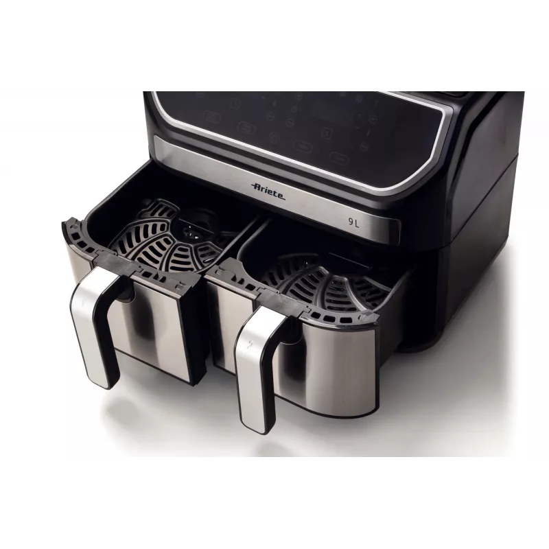 Heißluftfritteuse Ariete 4625/00 9 L 2100 W Schwarz Silber