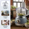 Küchenmaschine ARIETE Vintage Line 1781/05 — 1000 W, 2,1-L-Schüssel, Drehregler, Edelstahlmesser, blau