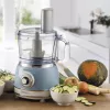 Küchenmaschine ARIETE Vintage Line 1781/05 — 1000 W, 2,1-L-Schüssel, Drehregler, Edelstahlmesser, blau