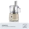 Ariete Vintage Line 1781/03 Küchenmaschine 1000 W 2,1 L Beige