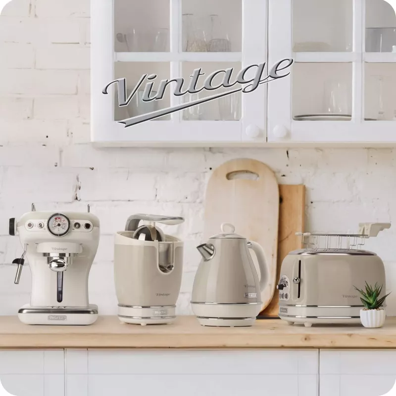 Ariete Vintage Line 1781/03 Küchenmaschine 1000 W 2,1 L Beige