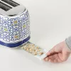 Ariete 155 Toaster Capri, 810W, 2 Scheiben, 6 Bräunungsstufen, Krümelschublade, Auftaufunktion, Automatische Auswurf, Ohne Klemmen