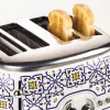 Toaster ARIETE Capri 4-Scheiben, 1630 W, weiß/mehrfarbig