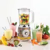 Ariete 583 Positano Mixer mit 1,5-Liter-Glaskrug, 4 Edelstahlklingen, 4 Geschwindigkeiten + Pulse, 1000 Watt