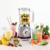 Ariete 583 Capri Standmixer mit 1,5-Liter-Glaskrug, 4 Edelstahlklingen, 4 Geschwindigkeiten + Pulsfunktion, 1000 Watt