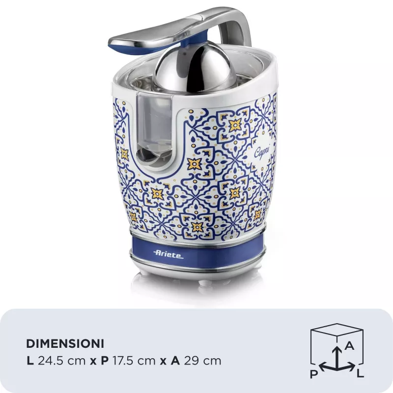 Elektrische Zitruspresse Ariete 0413/0C 0,6 l 85 W Blau Bunt