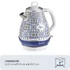 Elektrischer Wasserkocher Ariete 2869/0C 1,7 L 2200 W Blau Mehrfarbig