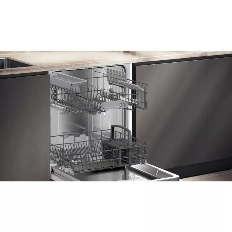 Geschirrspüler Siemens iQ100 SN61HX01TE vollintegriert, 13 Maßgedecke, 46 dB, 9 l/Zyklus, Energieklasse C