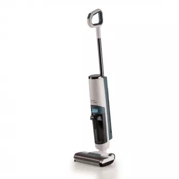 Ariete 2483 Aqua Force Wash & Vacuum, smarter Staubsauger, kabelloser Bodenreiniger, Akku, saugt und wischt, Tierhaare, trockener und nasser Schmutz, 700 ml Fassungsvermögen, Zubehör inklusive