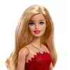 Barbie Mattel 80. Jubiläum Rubinrote Jubiläums-Modepuppe mit rotem Kleid und Accessoires