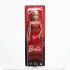 Barbie Mattel 80. Jubiläum Rubinrote Jubiläums-Modepuppe mit rotem Kleid und Accessoires