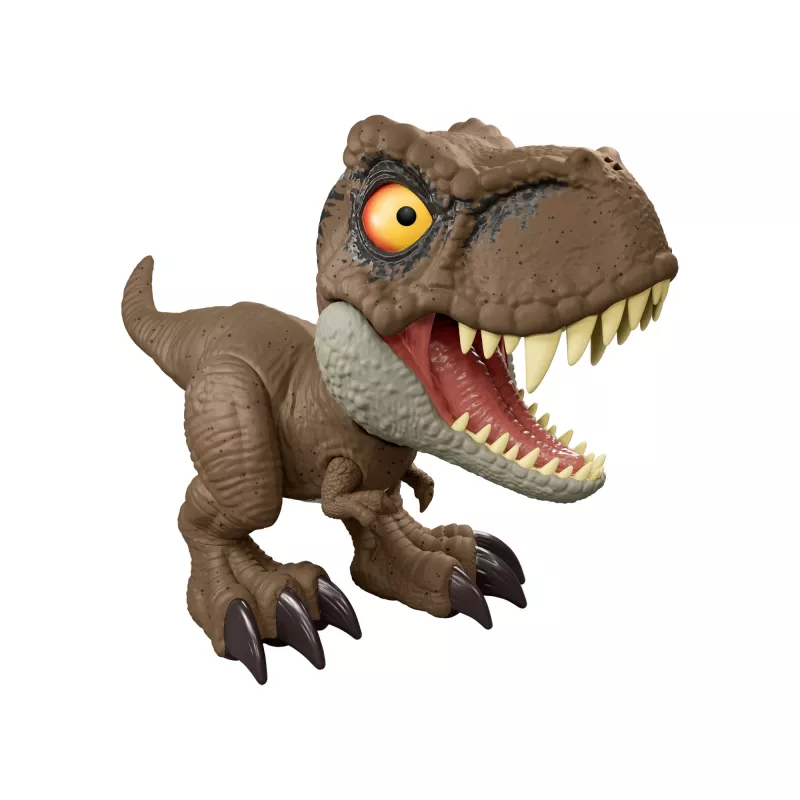 Jurassic World Roar Command Tyrannosaurus Rex Dinosaurier-Spielfigur, Aufnahme-, Abspiel- & Brüllfunktion, T. Rex