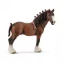 schleich FARM WORLD Clydesdale-Wallach, 3 Jahr(e), Bauernhoftiere / Bauernhof-Spielzeug, Pferde, Mehrfarbig, Kunststoff, 1 Stück