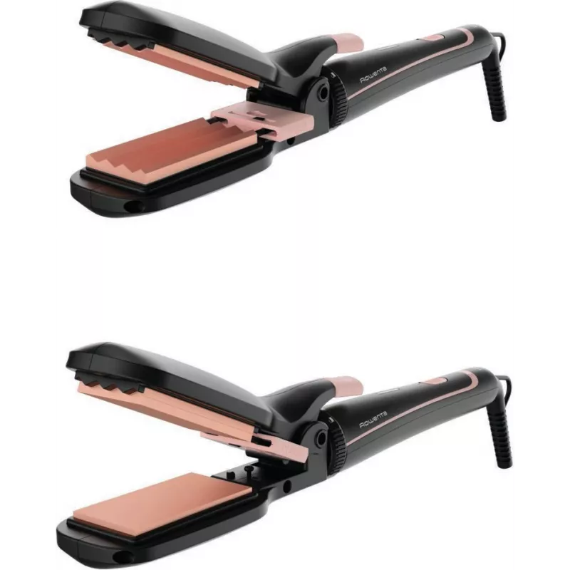 Rowenta Infinite Looks CF4231 Multistyler Warm Schwarz, Bronze 1,8 m
