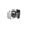 PC-Gehäuse DeepCool MATREXX55 V4 C Midi Tower Schwarz – gehärtetes Glas, ATX/microATX-Unterstützung, USB-C, max. GPU 370 mm