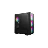 PC-Gehäuse DeepCool MATREXX55 V4 C Midi Tower Schwarz – gehärtetes Glas, ATX/microATX-Unterstützung, USB-C, max. GPU 370 mm