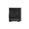 PC-Gehäuse DeepCool MATREXX55 V4 C Midi Tower Schwarz – gehärtetes Glas, ATX/microATX-Unterstützung, USB-C, max. GPU 370 mm