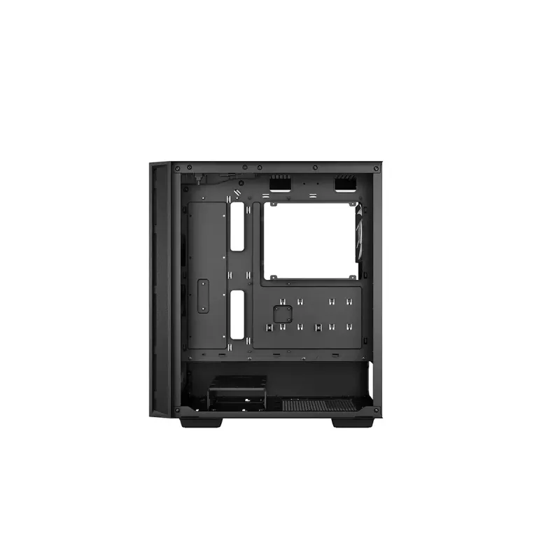 PC-Gehäuse DeepCool MATREXX55 V4 C Midi Tower Schwarz – gehärtetes Glas, ATX/microATX-Unterstützung, USB-C, max. GPU 370 mm