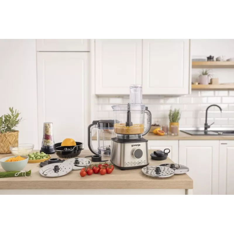 Küchenmaschine Gorenje SBR1500E — multifunktionales Tischgerät, Modell SBR1500E