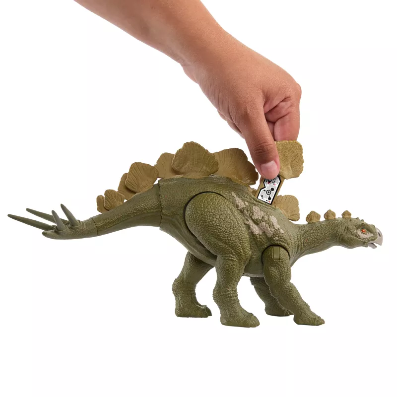 Sammler-Actionfigur Mattel Jurassic World WILD ROAR Hesperosaurus