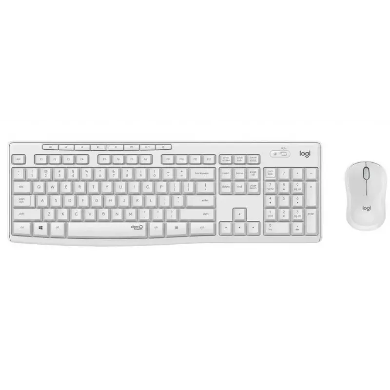 Logitech MK295 Silent Wireless Combo Tastatur RF Wireless QWERTY US International Weiß