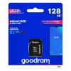 MicroSDXC Flash-Speicher GOODRAM 128GB UHS‑I Class 10 (Lesen 100 MB/s, Schreiben 10 MB/s) mit SD-Adapter