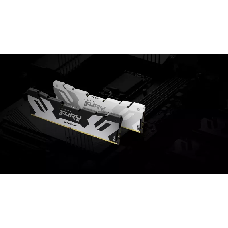 Kingston Technology FURY 32GB 6400MT/s DDR5 CL32 DIMM Renegade Silver XMP
