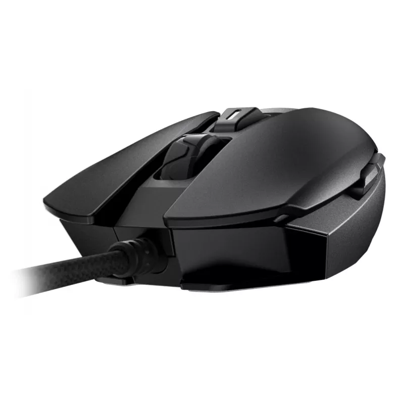 COUGAR Gaming-Maus AirBlader, Kabelgebunden, Schwarz, Optisch, USB Typ-A, 16000 DPI, Schwarz