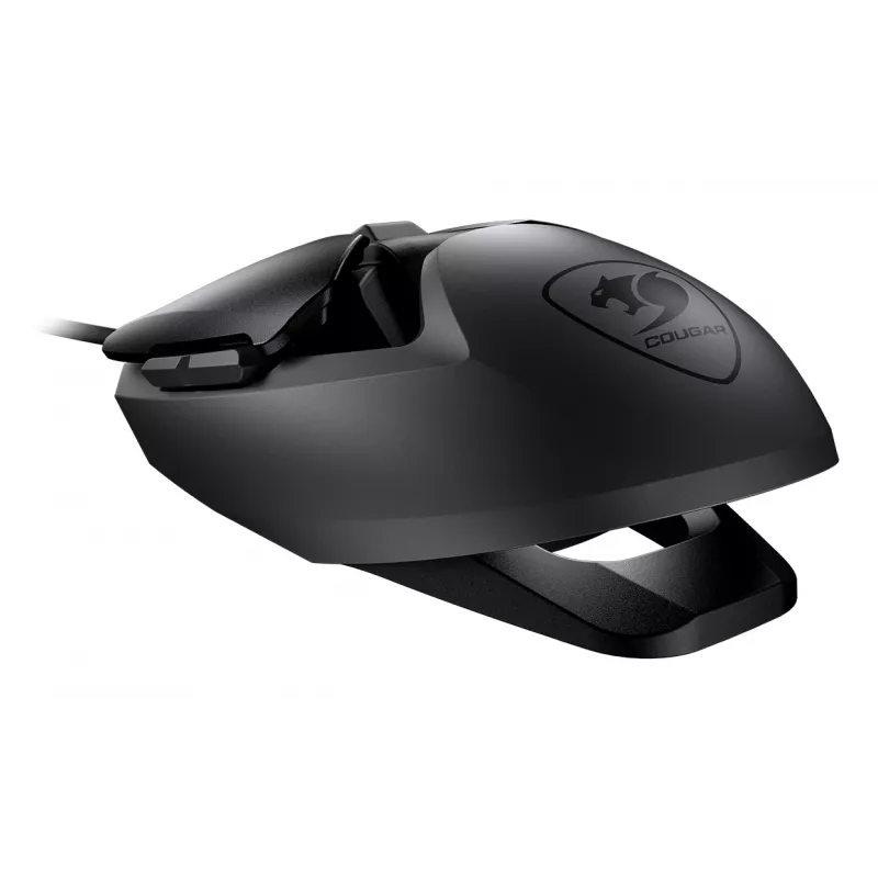 COUGAR Gaming-Maus AirBlader, Kabelgebunden, Schwarz, Optisch, USB Typ-A, 16000 DPI, Schwarz