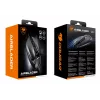 COUGAR Gaming-Maus AirBlader, Kabelgebunden, Schwarz, Optisch, USB Typ-A, 16000 DPI, Schwarz