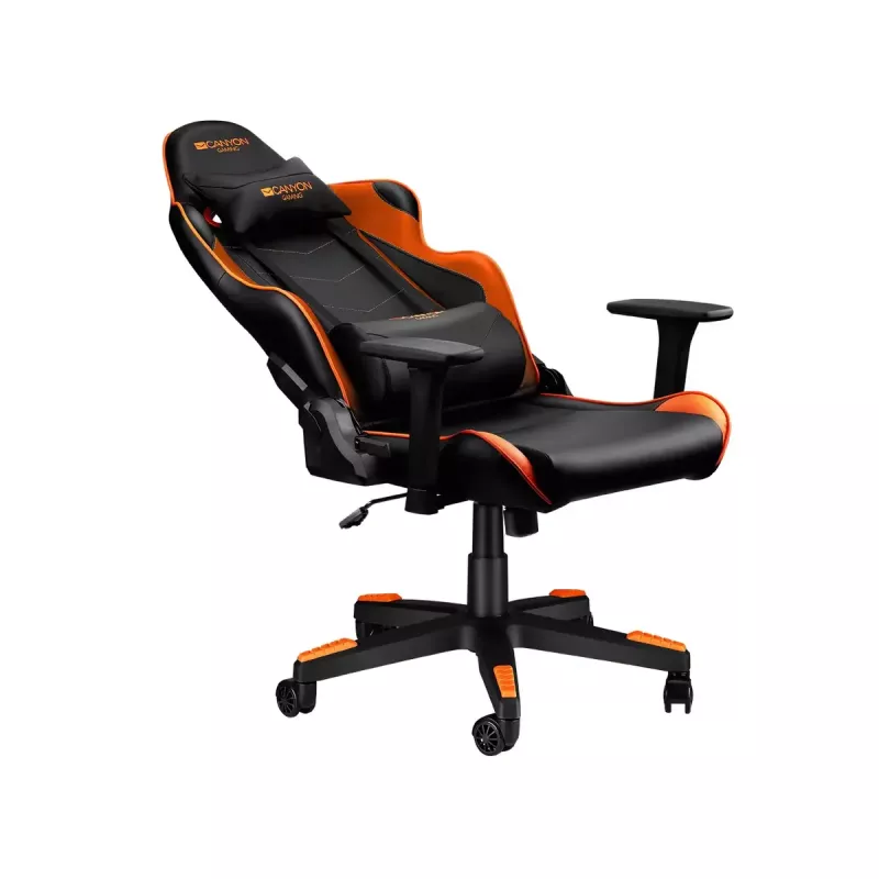 PC-Gaming-Stuhl Canyon Deimos CND-SGCH4 Schwarz Orange