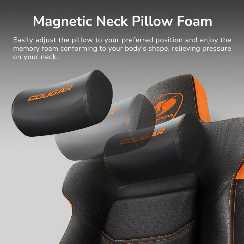 COUGAR Armor Evo CGR-EVO Universal-Gaming-Stuhl Gepolsterte Sitzfläche Schwarz, Orange