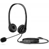 HP Stereo USB Headset G2, Kabelgebunden, Büro/Callcenter, 90 g, Headset, Schwarz