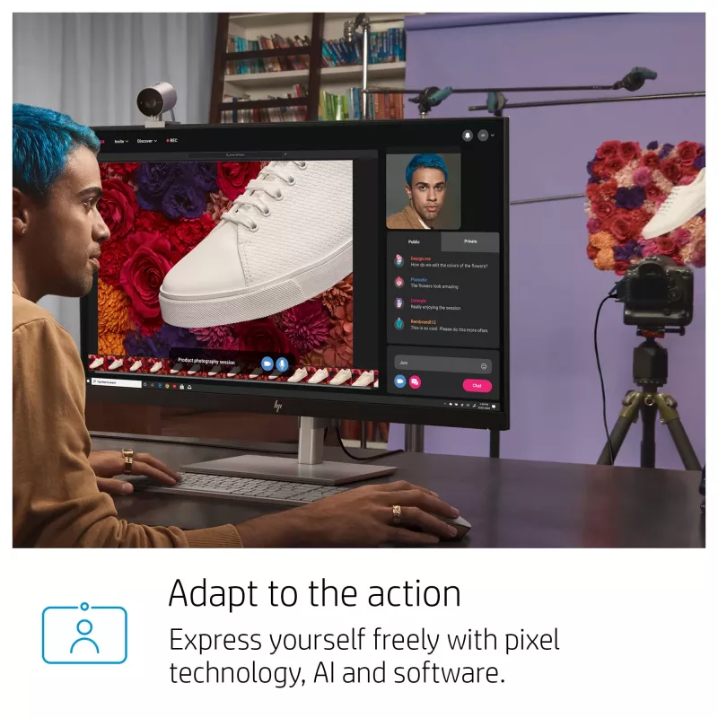 HP 950 4K Webcam, 3840 x 2160 Pixel, Full HD, 30 fps, 1x, Auto, Auto