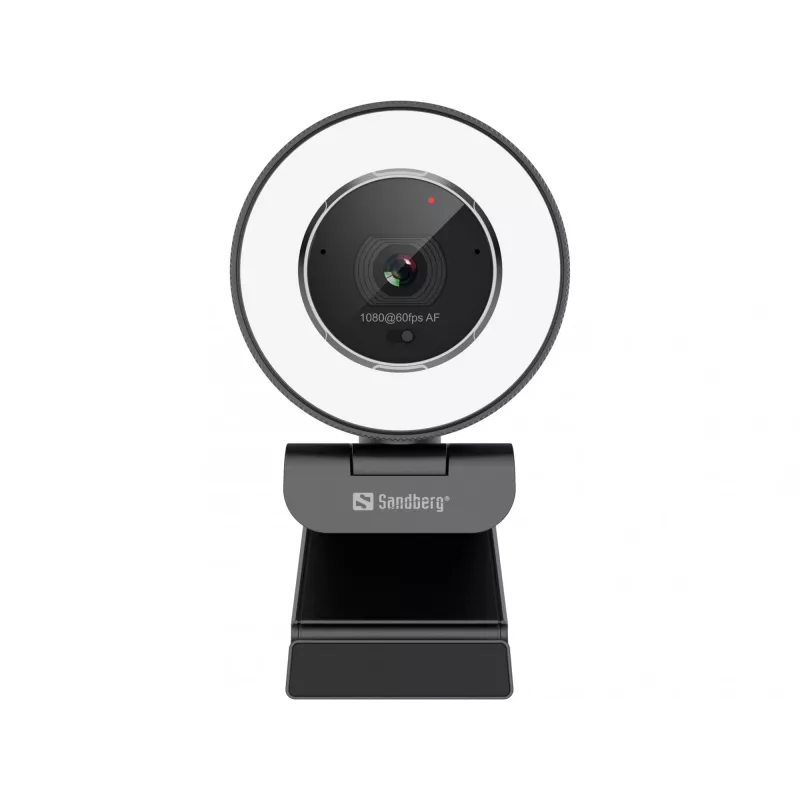Sandberg Streamer USB Webcam Pro Elite 2560x1440 60fps Schwarz