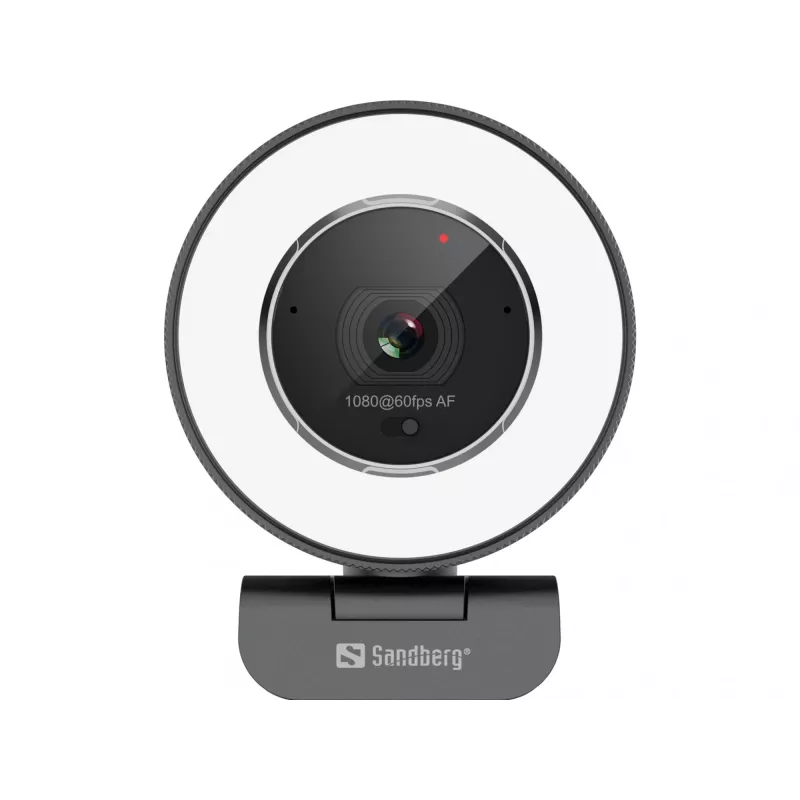 Sandberg Streamer USB Webcam Pro Elite 2560x1440 60fps Schwarz