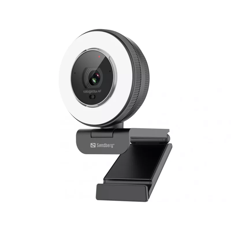 Sandberg Streamer USB Webcam Pro Elite 2560x1440 60fps Schwarz