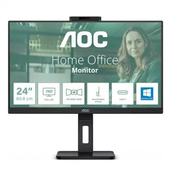 AOC 24P3CW Computer Monitor 60,5 cm (23,8 Zoll) 1920 x 1080 Pixel Full HD LED Schwarz