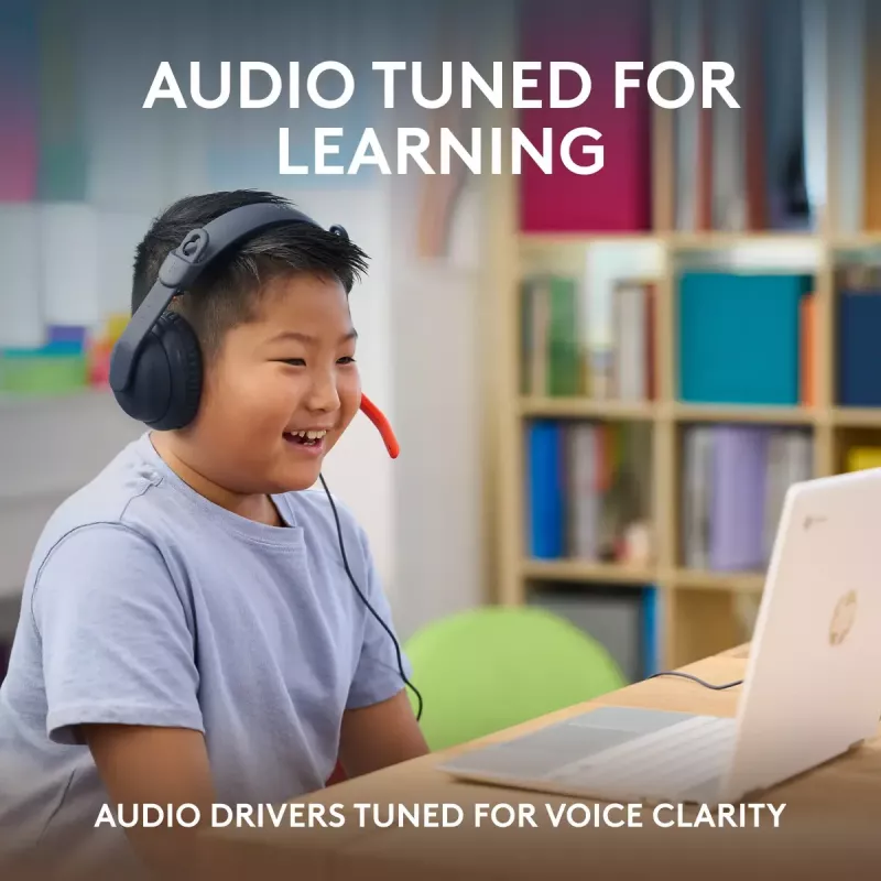 Headset Logitech Zone Learn On Ear 3.5mm Klinke