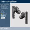 HP Poly Poly Voyager Free 60 UC Carbon Schwarz Earbuds +BT700 USB-A Adapter +Basic Charge Case