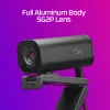 HyperX Vision S Webcam, Schwarz, Windows 10, Windows 11, Mac OS X 10.10 Yosemite, MacOS, ChromeOS, 45 mm, 93,3 mm