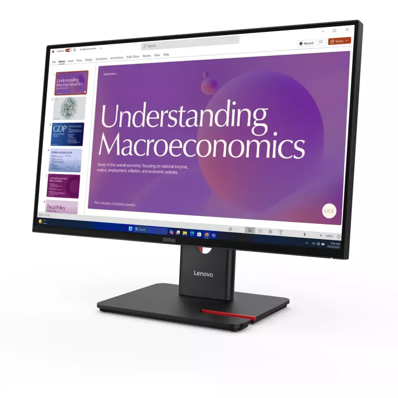 Monitor Lenovo ThinkVision T24D-40 23,8 Zoll LCD Full HD 1920 x 1080