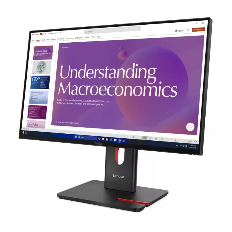Monitor Lenovo ThinkVision T24D-40 23,8 Zoll LCD Full HD 1920 x 1080